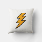 Lightning bolt kissen (Rückseite)