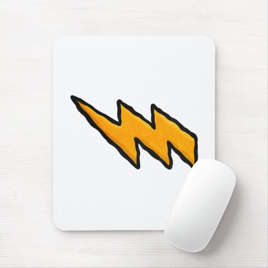 Lightning bolt mousepad (Mit Mouse)