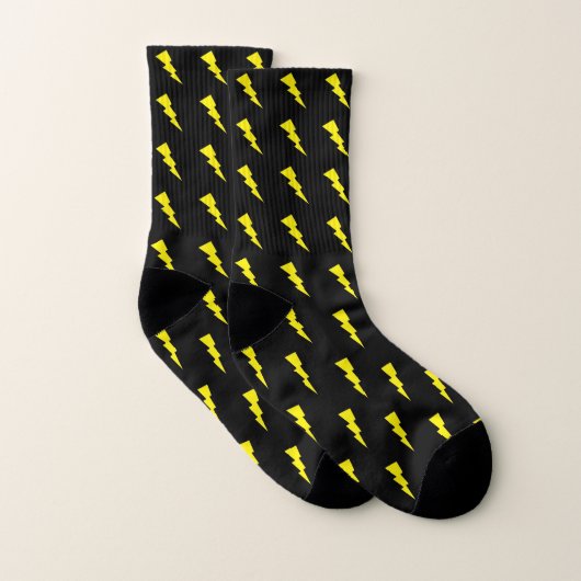 Lightning Bolt No.2 Unisex Comfy-Stretch Socks Socken (Paar)