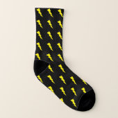 Lightning Bolt No.2 Unisex Comfy-Stretch Socks Socken (Links - Innen)