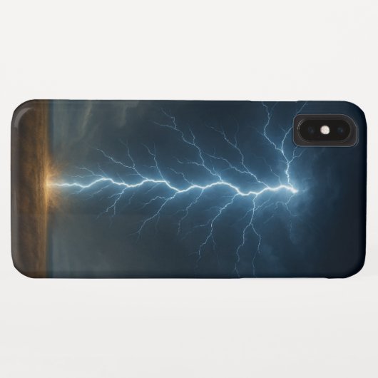 Lightning Bolt Phone Case – Electrifying Style (Rückseite (Horizontal))