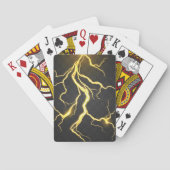 Lightning Bolt Poker Cards Spielkarten (Rückseite)