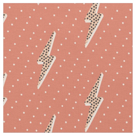 Lightning bolt soft pink  stoff (Nahaufnahme)