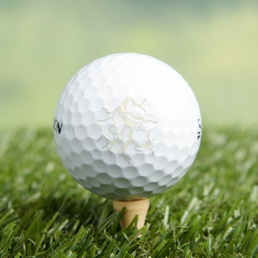 Lightning Bolt Srixon Soft Feel 13 Golfball (Insitu T-Shirt)