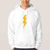 Lightning Bolt Yellow Hoodie (Vorderseite)