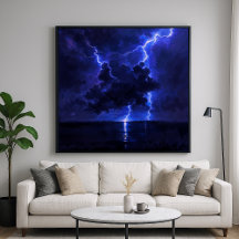 Lightning Cloud - Art Design