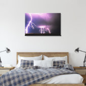 Lightning. Leinwanddruck (Insitu (Schlafzimmer))
