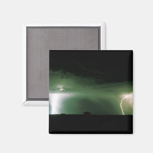 Lightning. Magnet (Vorderseite/Rückseite)
