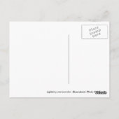 Lightning over Lawnton Postkarte (Rückseite)