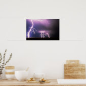 Lightning. Poster (Küche)
