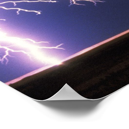 Lightning. Poster (Ecke)