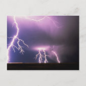 Lightning. Postkarte (Vorderseite)