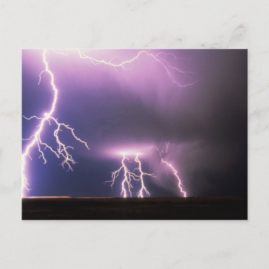 Lightning. Postkarte (Vorderseite)