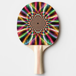 Lightning Rainbow Pong Paddle Tischtennis Schläger