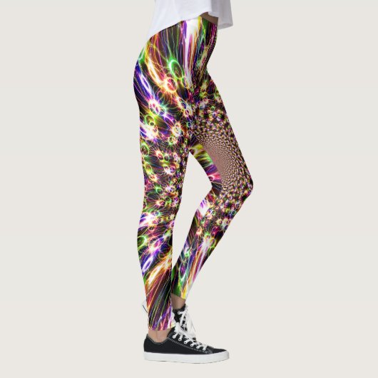 Lightning Rainbow Spektakuläre Leggings (Rechts)