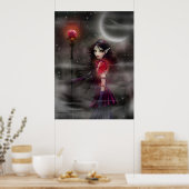 Lightning Stone Fantasy Dragon Poster (Küche)