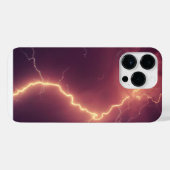 Lightning Storm iPhone 14 Pro Max Case – Thunder S iPhone Hülle (Rückseite (Horizontal))