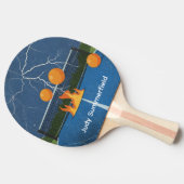 Lightning Storm Table Tennis, Fire and Thunder Tischtennis Schläger (Seitenansicht)