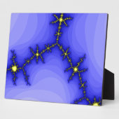 Lightning Strike Plaque Fotoplatte (Seite)