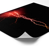 Lightning Strike Poster (Ecke)