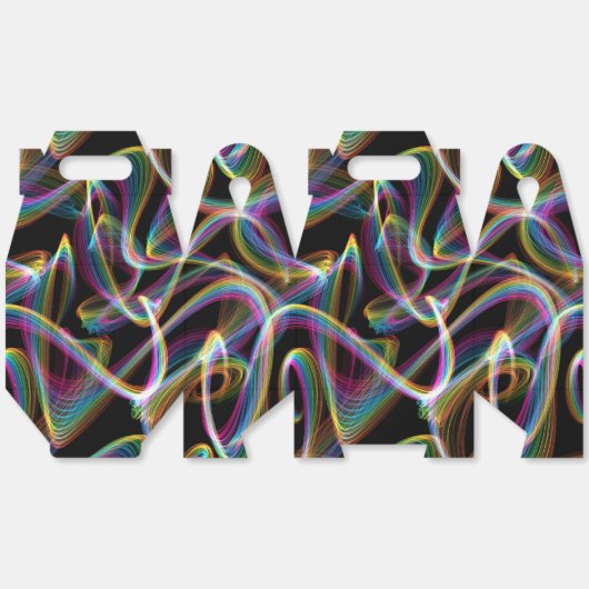 Lightpainting mit Regenbogenglowstick : Geschenkschachtel (Ungeklappt)