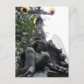 LightPost im Central Park New York City Postkarte (Vorderseite)
