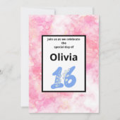 Lightroom fall aesthetic forest einladung (Vorderseite)