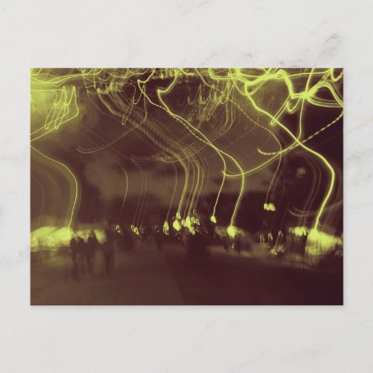 "Lights Go Walking" - Postkarte (Vorderseite)