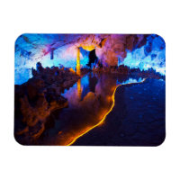 Lights in Reed Flute Cave, China