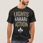 Lights Kamara Action Funny Football New Orleans T-Shirt (Vorderseite)