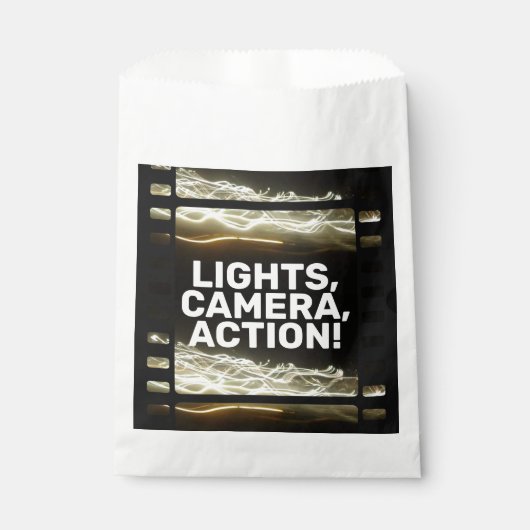 LIGHTS, KAMERA, AKTION! GESCHENKTÜTCHEN (Vorderseite)