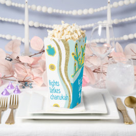 Lights Latkes Hanukkah Geschenkschachtel