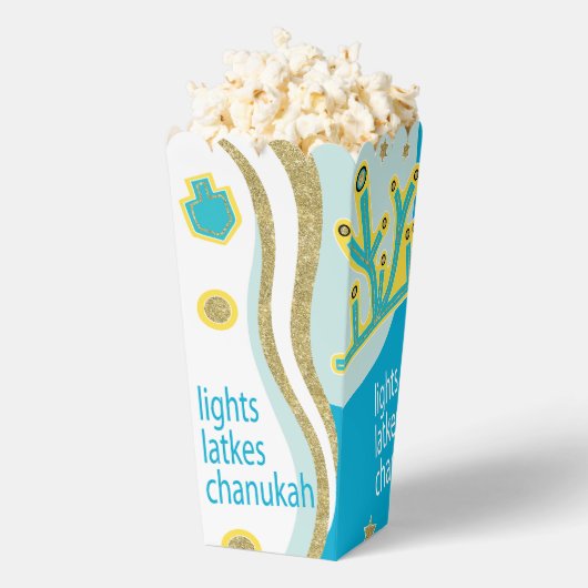Lights Latkes Hanukkah Geschenkschachtel (Geplatzt)