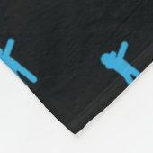 Lights Man Fleece Blanket (Ecke)