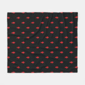 Lights Man Fleece Blanket (Vorderseite (Horizontal))