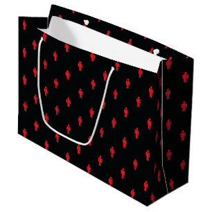 Lights Man Large Gift Bag Große Geschenktüte
