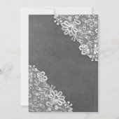 Lights Mason Jars Elegantes Ambiente Rustikale Hoc Einladung (Rückseite)