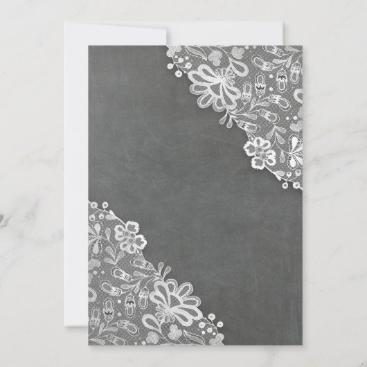 Lights Mason Jars Elegantes Ambiente Rustikale Hoc Einladung (Rückseite)