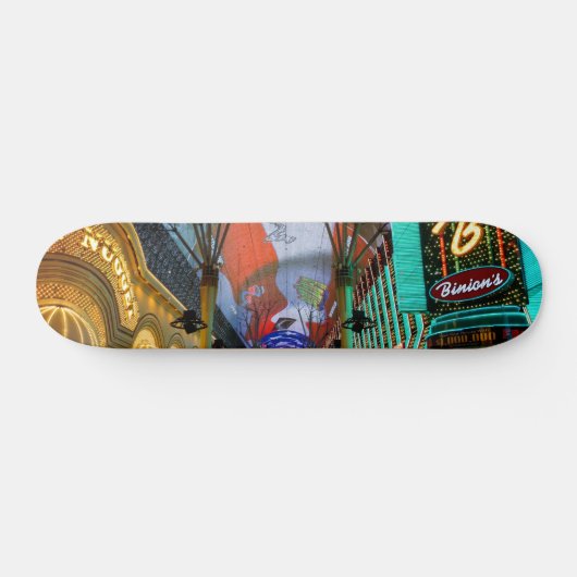 Lights of Fremont Street Skateboard (Horizontal)