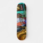 Lights of Fremont Street Skateboard (Vorne)