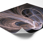 Lights Waves Poster (Ecke)