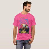 Lightsaber Cat Wars T-Shirt (Vorne ganz)