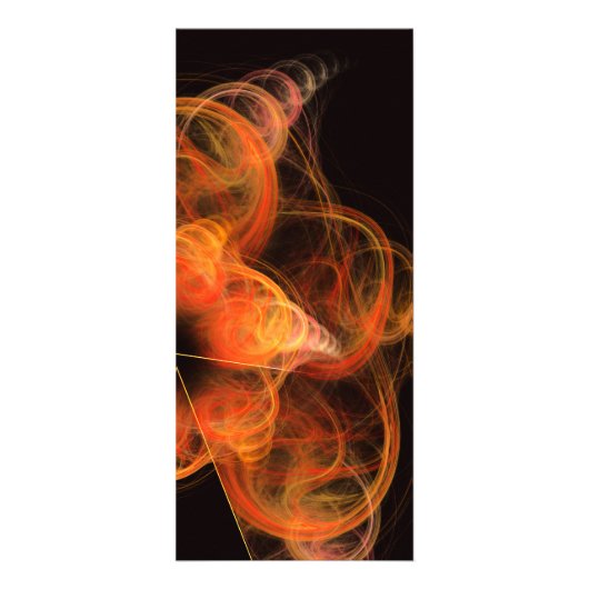 Lightseeing Abstrakt Art Rack Card Werbekarte (Vorne)