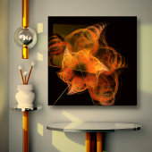 Lightseeing Abstrakt Art Wrapped Canvas Print Leinwanddruck