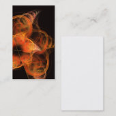 Lightseeing Abstrakte Art Business Card Visitenkarte (Vorne/Hinten)