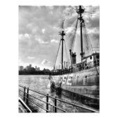 Lightship Ambrose Fotodruck (Vorne)