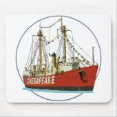 Lightship Chesapeake Mousepad (Vorne)