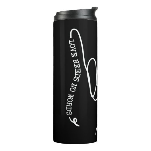 Lightweight, Classic fit, Double-needle sleeve and Thermosbecher (Nach links gedreht)