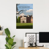 Lightwoods Park Bearwood Reiseposter Poster (Heimbüro)