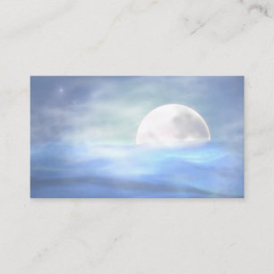 Lightworker Moon Water Spirituelle Visitenkarten Visitenkarte